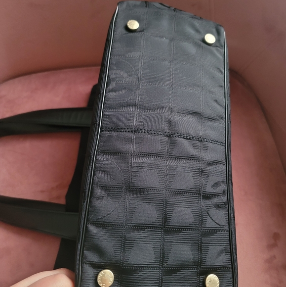 SOLD! Authentic Chanel Travel Line Tote - Picture 8 of 9